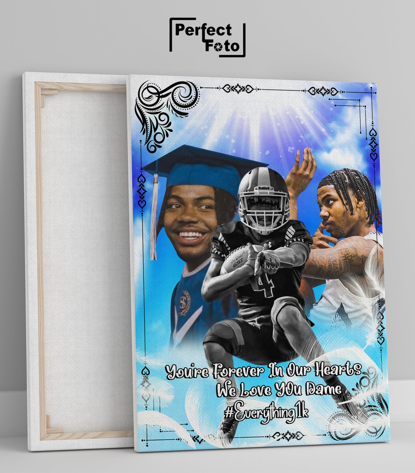 16x20 Customized Framed Canvas Design 5