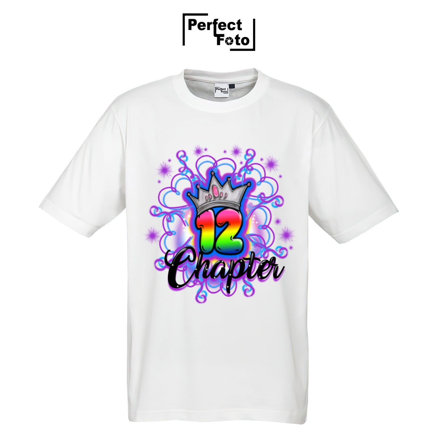 Airbrush Birthday Shirt Template 9