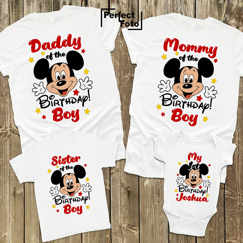 Custom Made Birthday Family Shirt Design 1