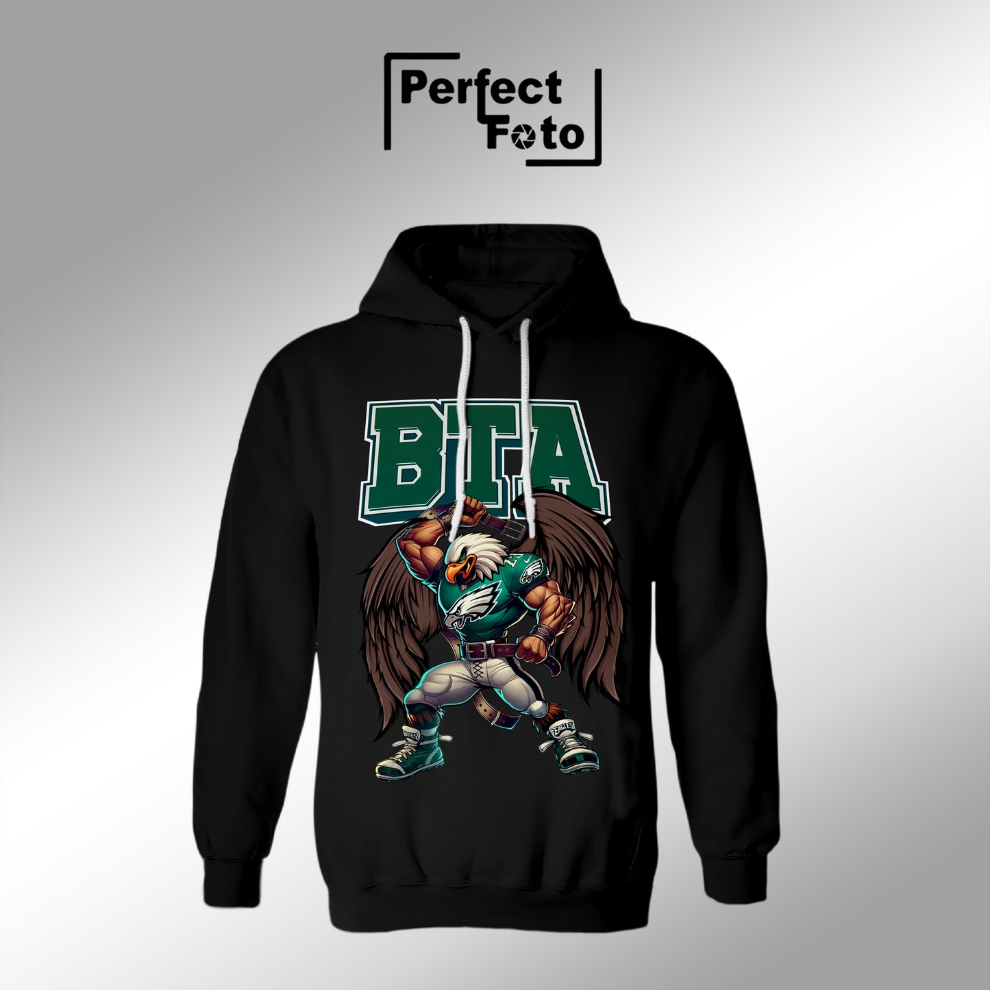 Pre Made Football & Eagles Hoodie Design 21
