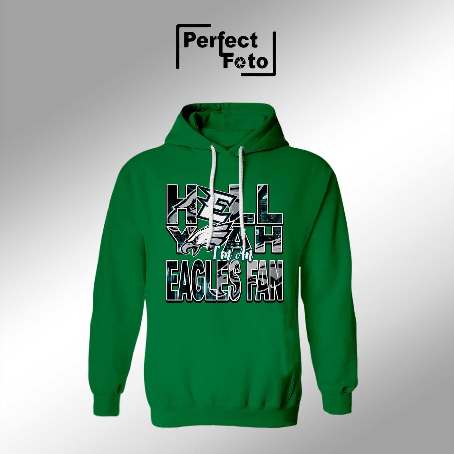 Pre Made Football & Eagles Hoodie Design 32