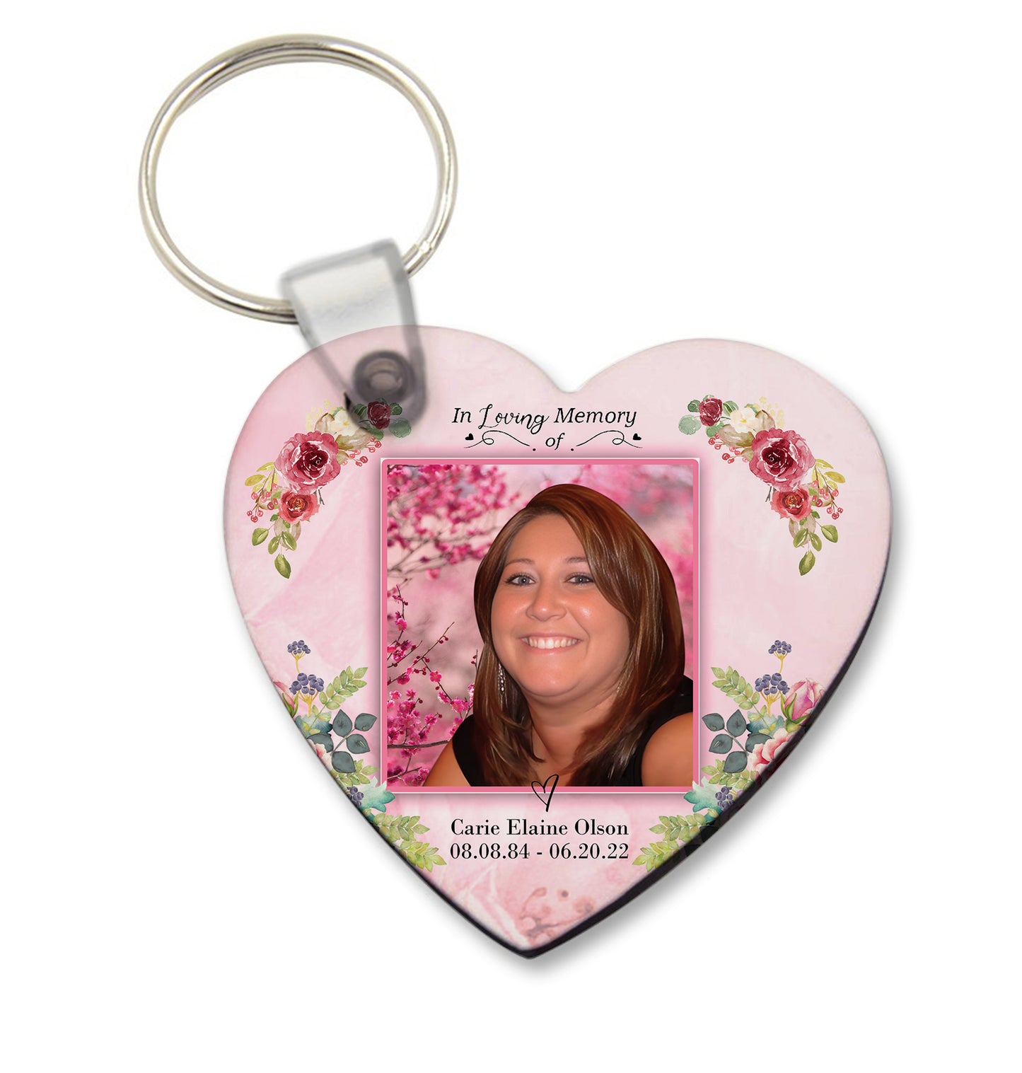 heart keychain Mockup 1