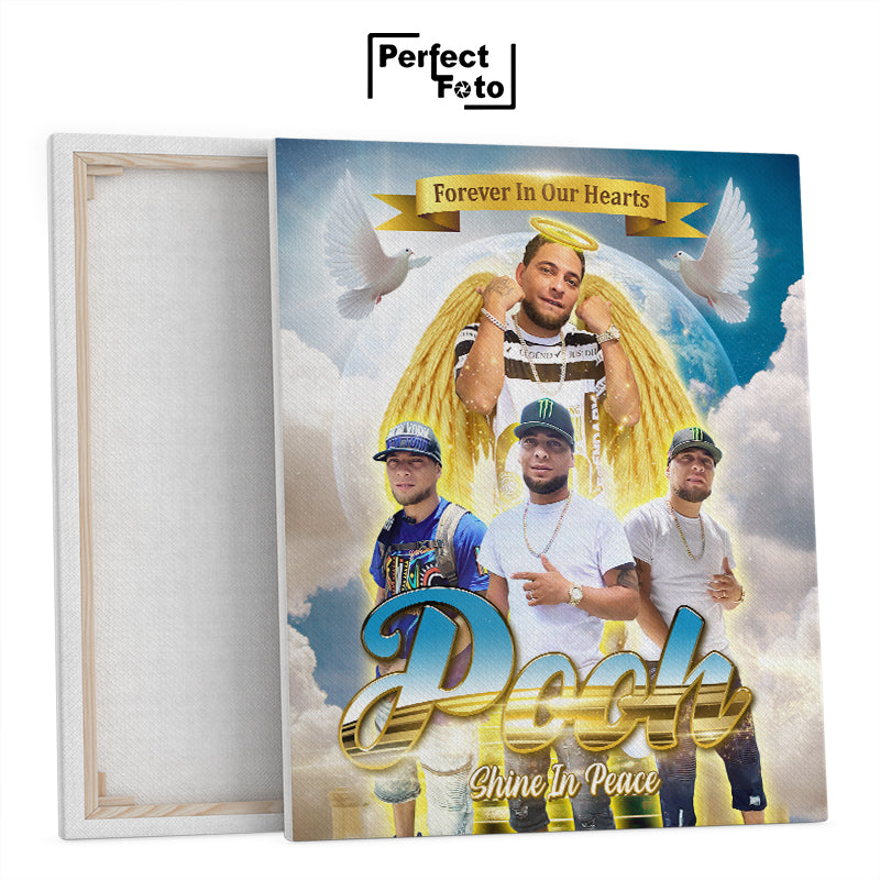 16x20 Customized Framed Canvas Design 1