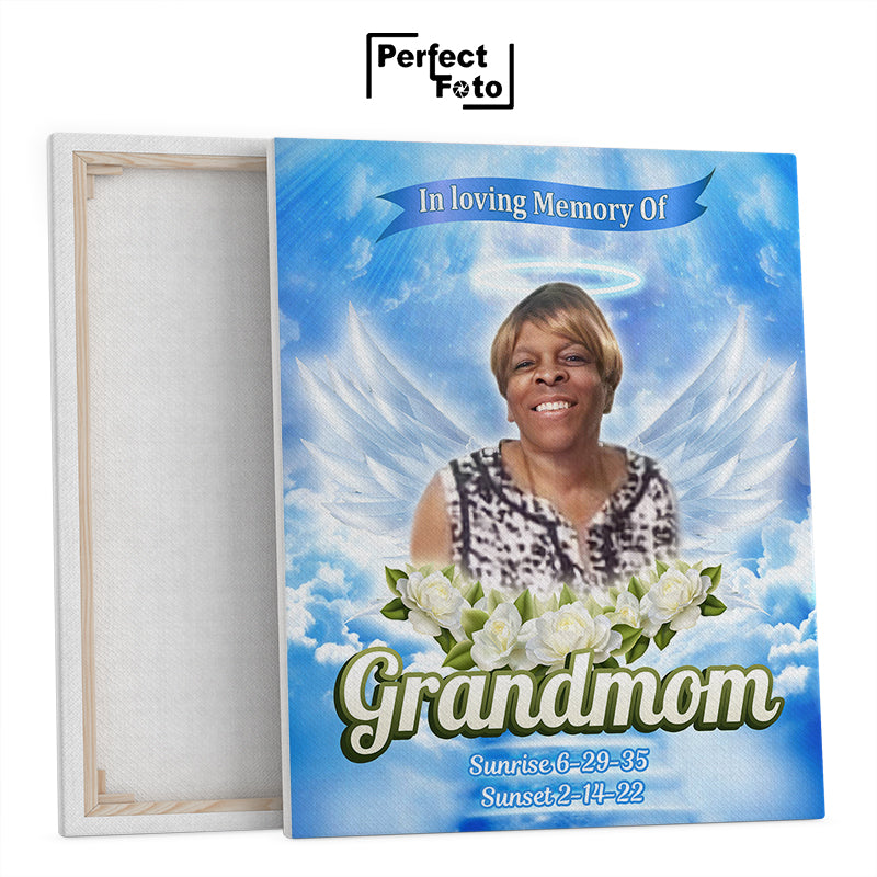 16x20 Customized Framed Canvas Design 4