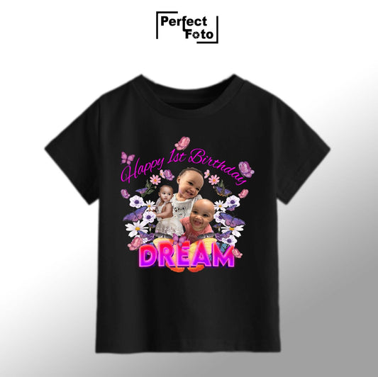 Airbrush Birthday Shirt Template 1
