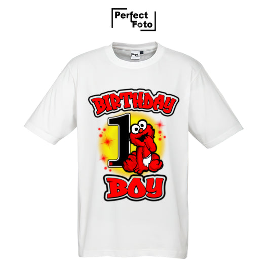 Airbrush Birthday Shirt Template 7