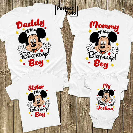 Custom Made Birthday Family Shirt Design 1