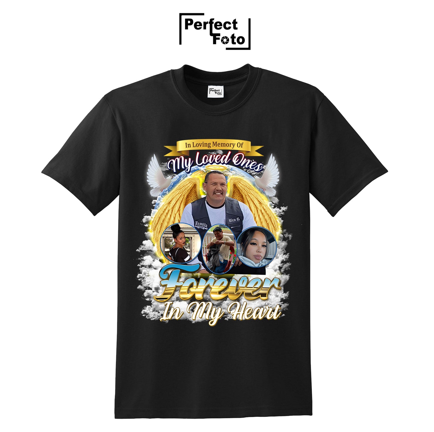 Custom Memorial & Tribute Shirt Design 16