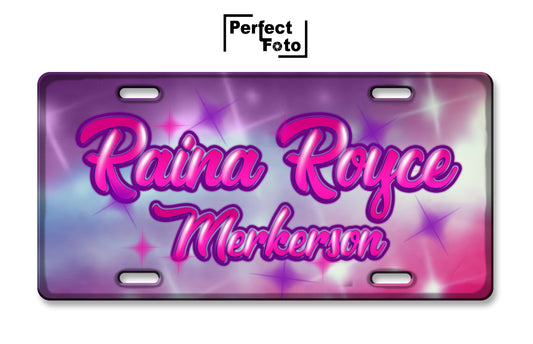 Customized License Plate Design 4