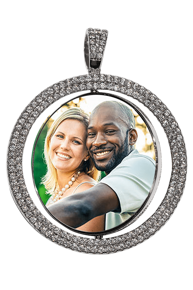 Double Sided Diamond Halo