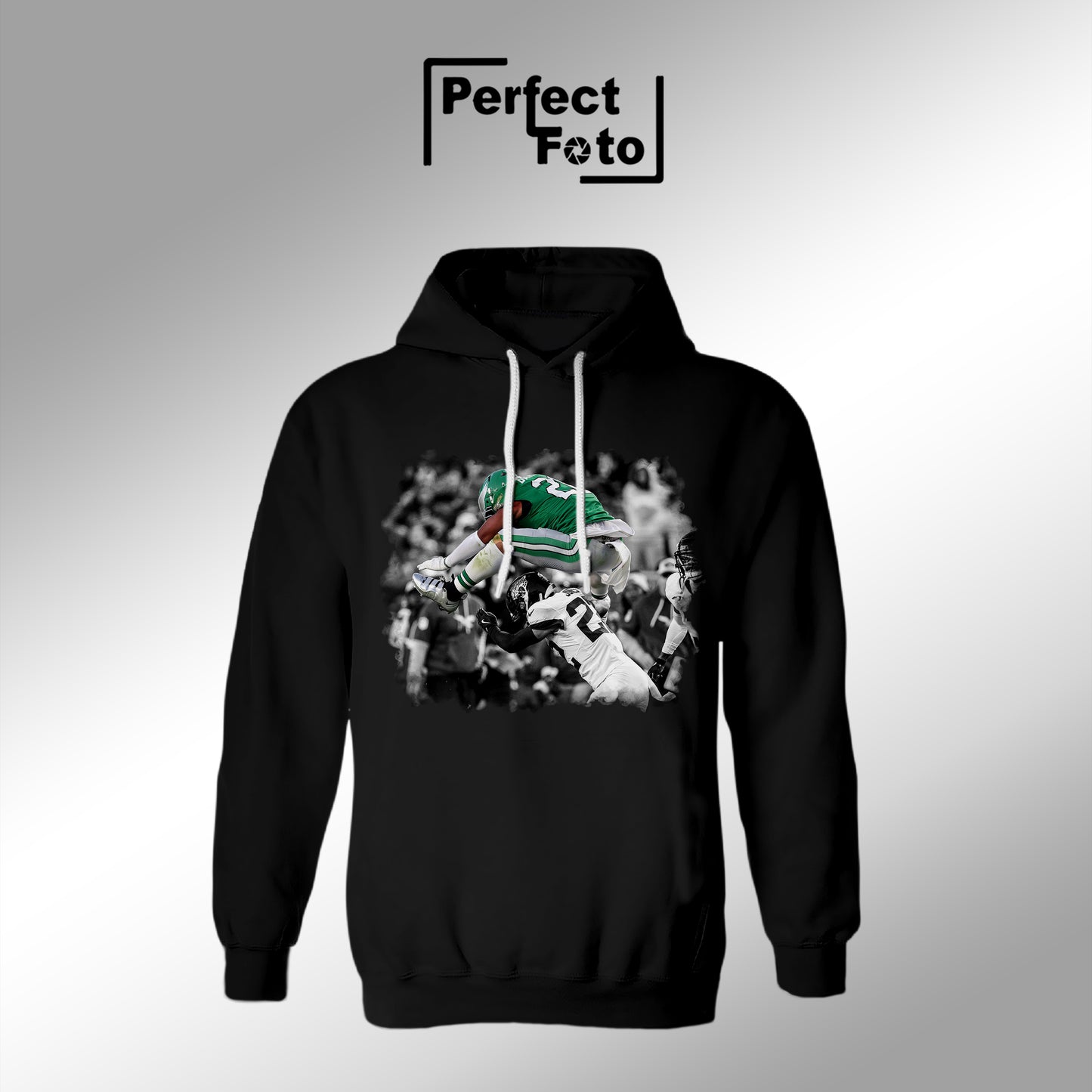 Pre Made Football & Eagles Hoodie Design 12