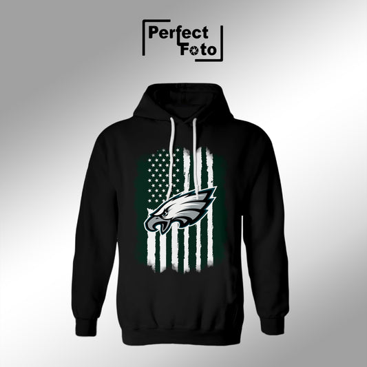 Pre Made Football & Eagles Hoodie Design 25