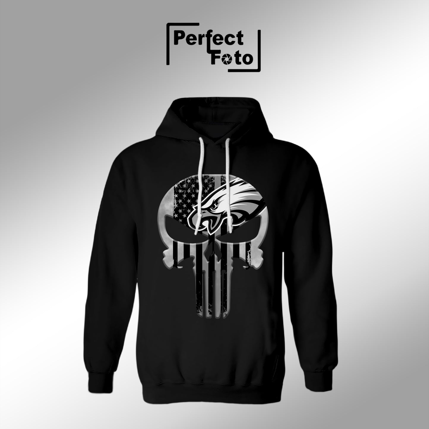 Pre Made Football & Eagles Hoodie Design 26