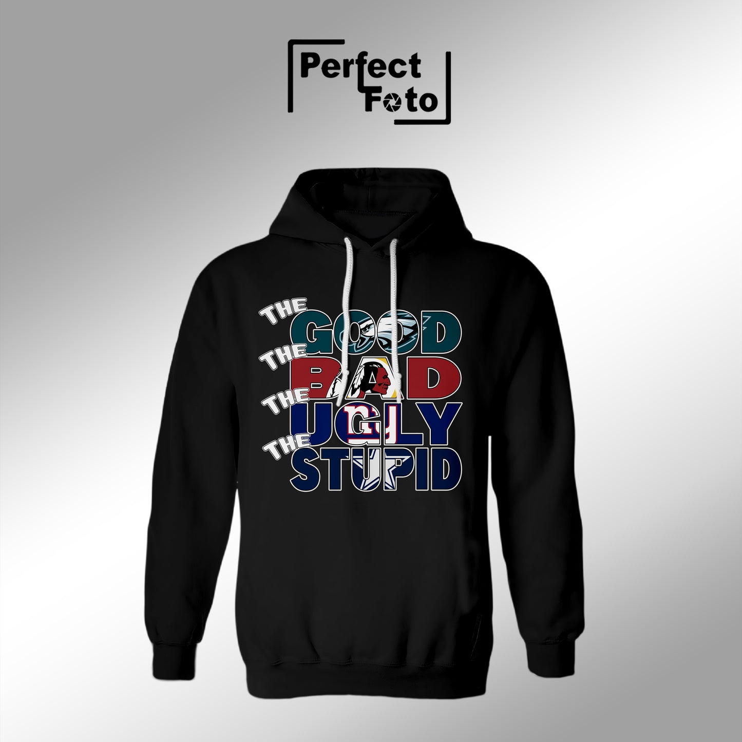 Pre Made Football & Eagles Hoodie Design 29
