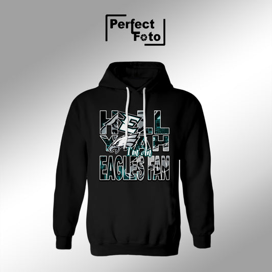 Pre Made Football & Eagles Hoodie Design 31