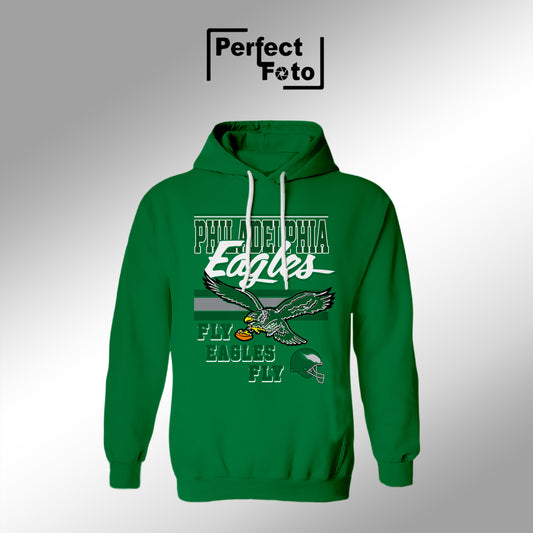 Pre Made Football & Eagles Hoodie Design 36