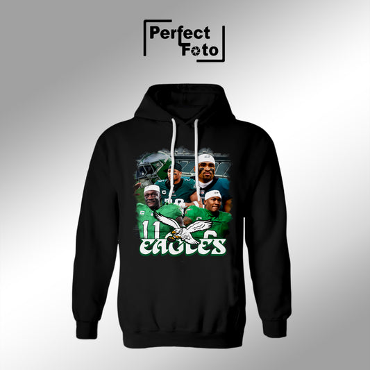 Pre Made Football & Eagles Hoodie Design 4