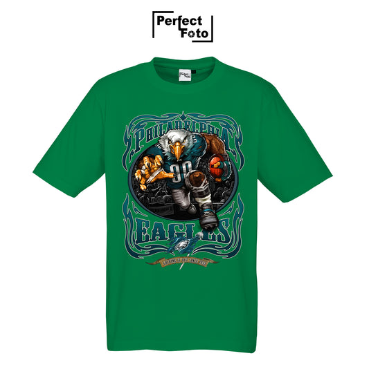 Pre Made Football & Eagles Shirt Design 49