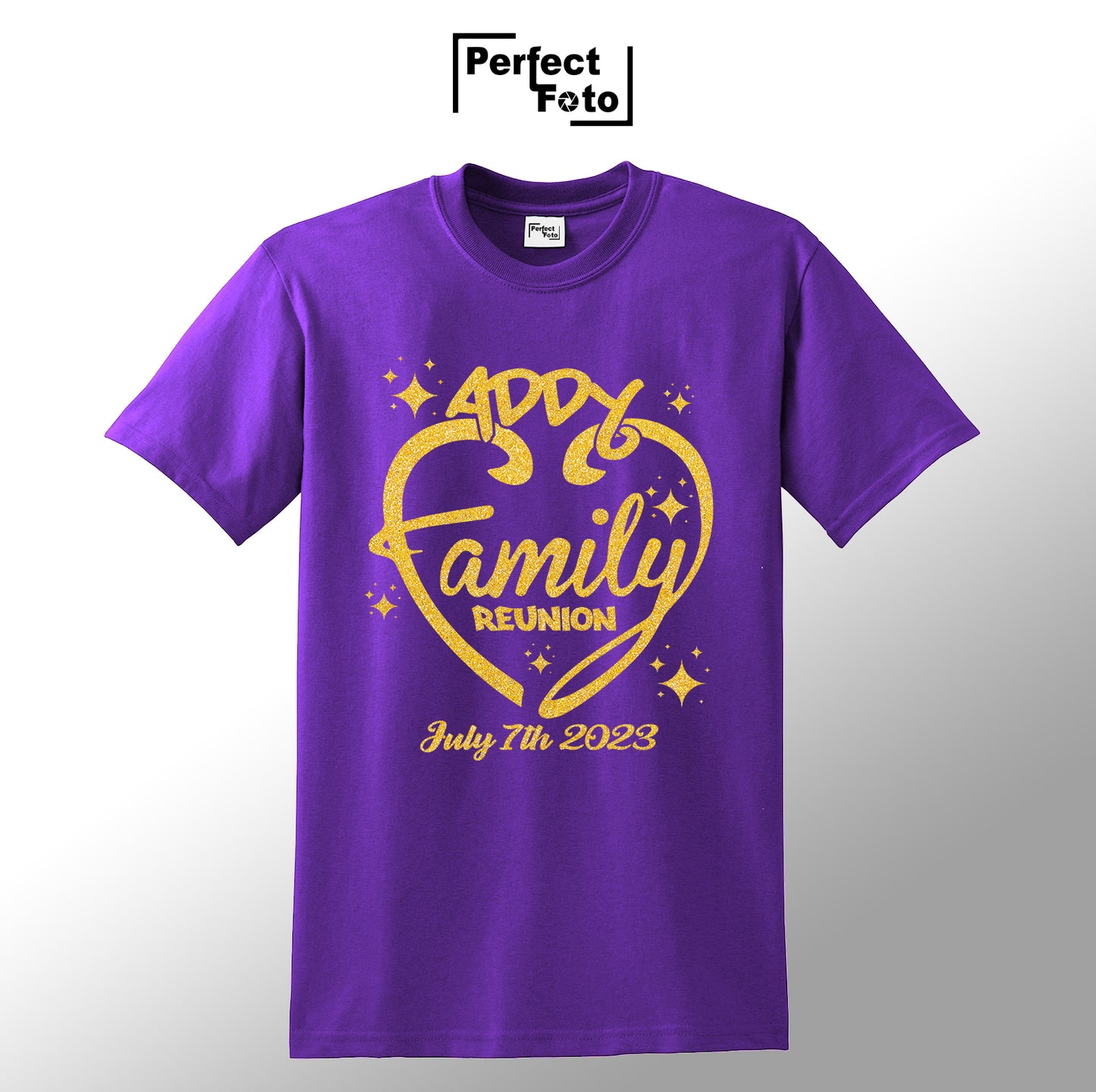 shirt mockup for addy reunion gold